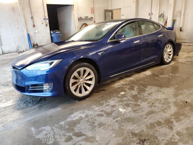 5YJSA1E26GF174916 - 2016 TESLA MODEL S Կապույտ լուսանկար 1