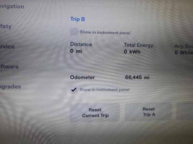 5YJSA1E26GF174916 - 2016 TESLA MODEL S Կապույտ լուսանկար 9