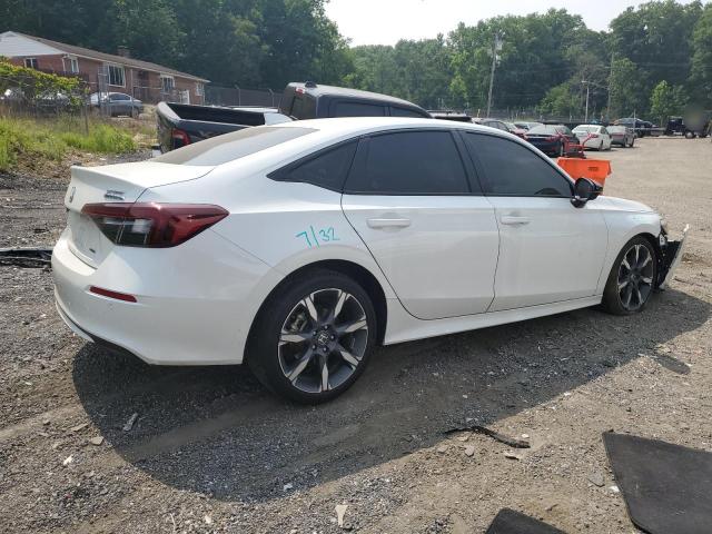 2HGFE4F80SH319107 - 2025 HONDA CIVIC SPORT WHITE photo 3