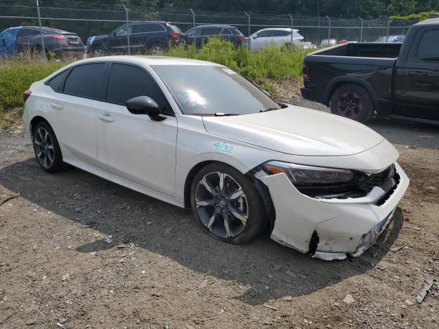 2HGFE4F80SH319107 - 2025 HONDA CIVIC SPORT WHITE photo 4