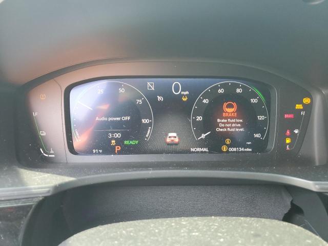 2HGFE4F80SH319107 - 2025 HONDA CIVIC SPORT WHITE photo 9