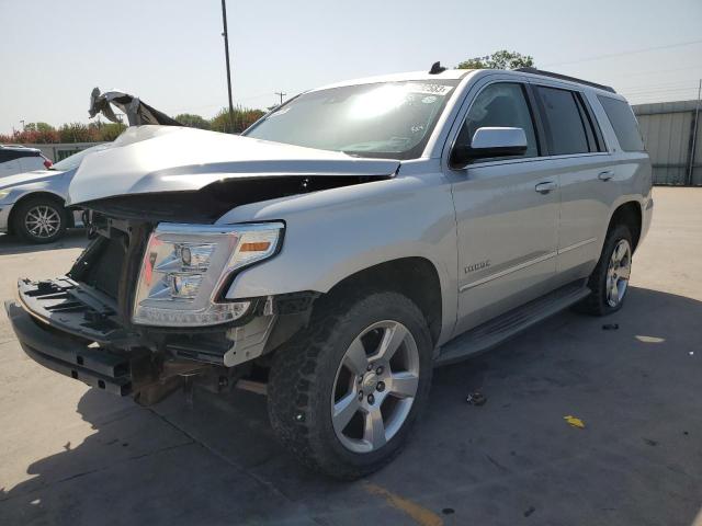 1GNSKBKC2FR149320 - 2015 CHEVROLET TAHOE K1500 LT SILVER photo 1