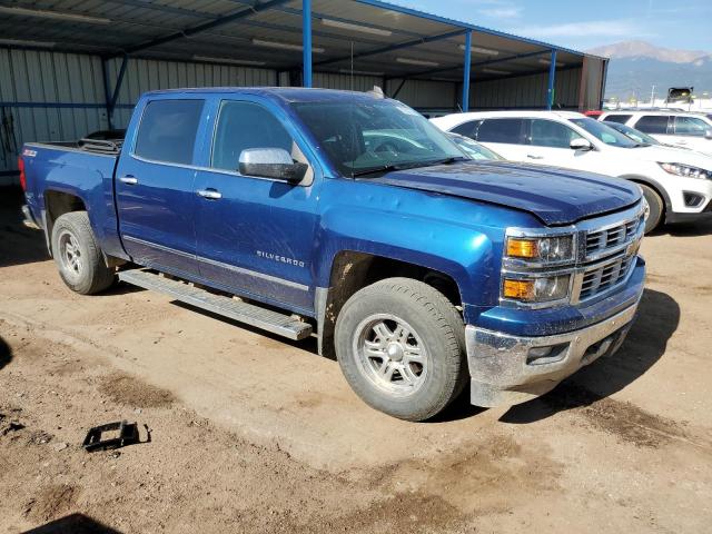 3GCUKSEC5FG464366 - 2015 CHEVROLET SILVERADO K1500 LTZ BLUE photo 4