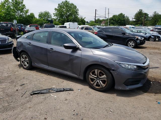 19XFC2F58GE226661 - 2016 HONDA CIVIC LX GRAY photo 4