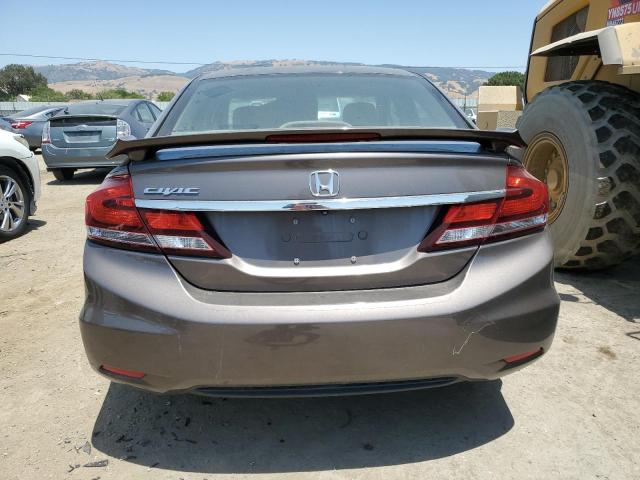 2HGFB2F99FH507488 - 2015 HONDA CIVIC EXL GRAY photo 6