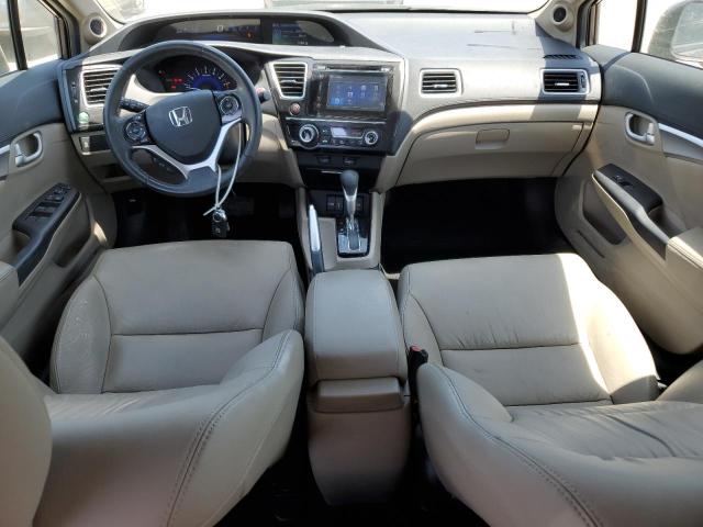 2HGFB2F99FH507488 - 2015 HONDA CIVIC EXL GRAY photo 8