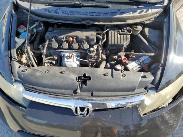 2HGFA16988H329072 - 2008 HONDA CIVIC EXL შავი ფოტო 11