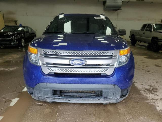 1FM5K7B87FGC23420 - 2015 FORD EXPLORER BLUE photo 5