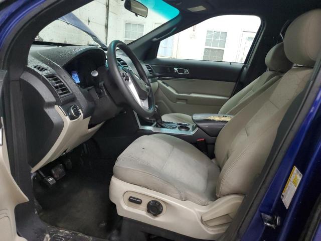 1FM5K7B87FGC23420 - 2015 FORD EXPLORER BLUE photo 7