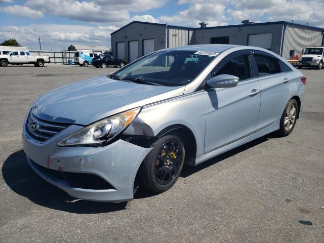 5NPEB4AC5EH928431 - 2014 HYUNDAI SONATA GLS BLUE photo 1