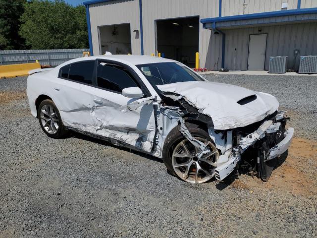 2C3CDXHG1NH153408 - 2022 DODGE CHARGER GT WHITE photo 4