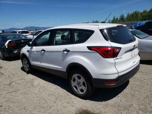 1FMCU0F79KUA63756 - 2019 FORD ESCAPE S WHITE photo 2