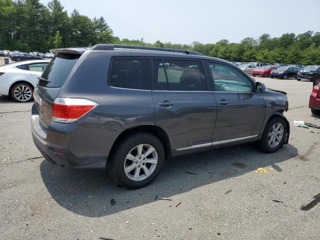 5TDBK3EH3BS056663 - 2011 TOYOTA HIGHLANDER BASE رمادي صورة 3