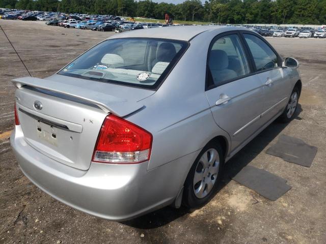 KNAFE121785534051 - 2008 KIA SPECTRA EX SILVER photo 3