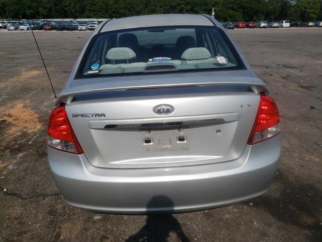 KNAFE121785534051 - 2008 KIA SPECTRA EX SILVER photo 6