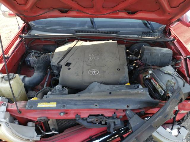 3TMJU62N57M044099 - 2007 TOYOTA TACOMA DOUBLE CAB PRERUNNER RED photo 11