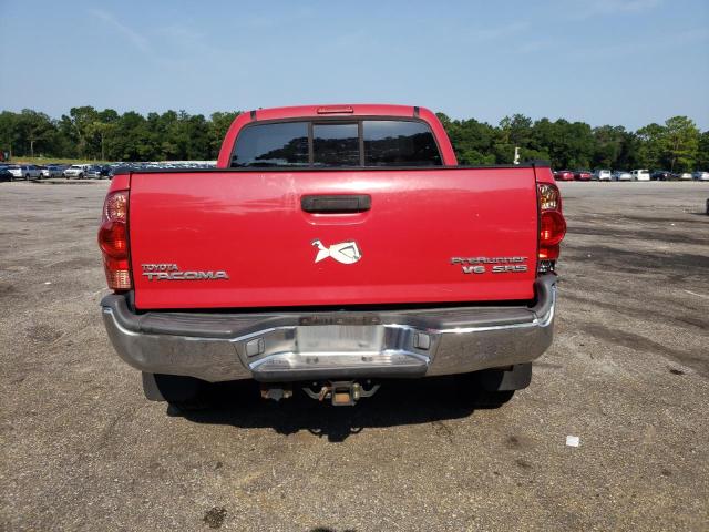 3TMJU62N57M044099 - 2007 TOYOTA TACOMA DOUBLE CAB PRERUNNER RED photo 6