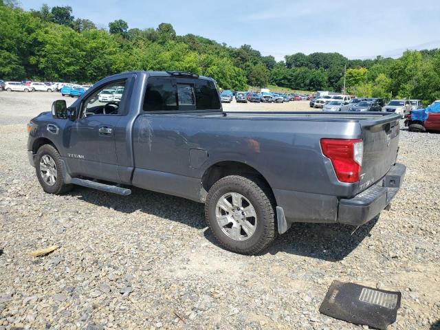 1N6AA1R88HN574180 - 2017 NISSAN TITAN S GRAY photo 2