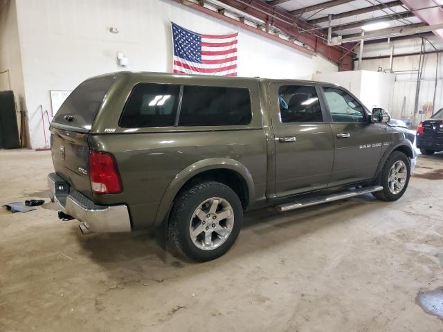 1C6RD7NT6CS305316 - 2012 DODGE RAM 1500 LARAMIE GREEN photo 3