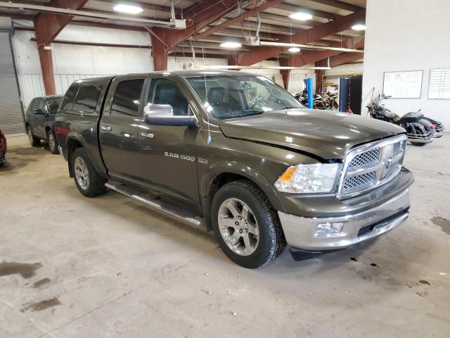 1C6RD7NT6CS305316 - 2012 DODGE RAM 1500 LARAMIE GREEN photo 4