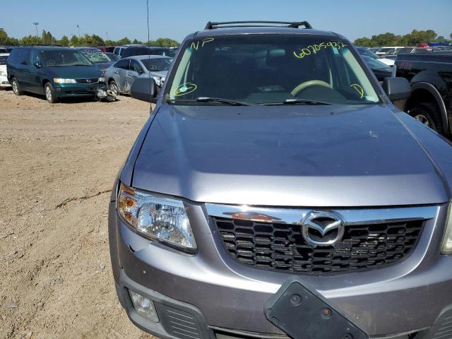 4F2CZ02Z28KM20504 - 2008 MAZDA TRIBUTE I GRAY photo 9