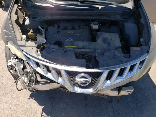 JN8AZ1MW5AW127876 - 2010 NISSAN MURANO S SILVER photo 12