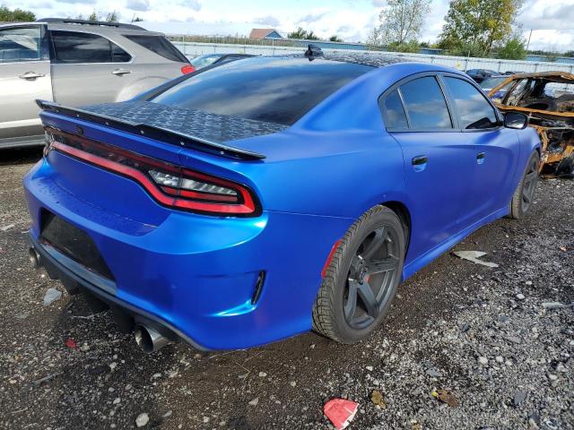 2C3CDXL93HH503294 - 2017 DODGE CHARGER SR BLUE photo 4