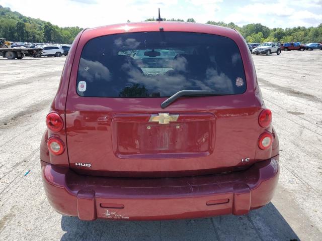 3GNDA13D38S580777 - 2008 CHEVROLET HHR LS 红色 照片 6