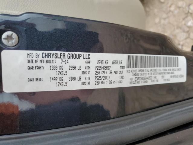 2C4RC1BG5ER448522 - 2014 CHRYSLER TOWN & COU TOURING 石墨色 照片 13