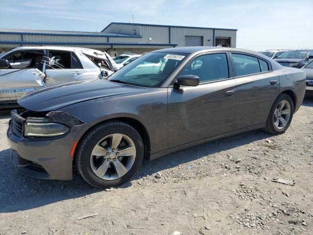 2C3CDXHG0GH346832 - 2016 DODGE CHARGER SXT GRAY photo 1