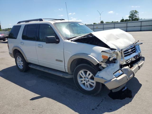 1FMEU74E88UA49634 - 2008 FORD EXPLORER EDDIE BAUER WHITE photo 4