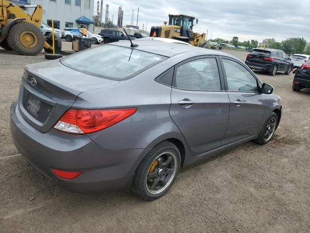 KMHCT4AE9DU510508 - 2013 HYUNDAI ACCENT GLS 灰色 照片 3