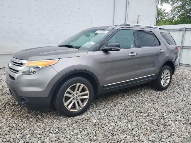1FM5K8D83DGB91002 - 2013 FORD EXPLORER XLT 灰色 照片 1