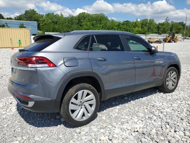1V21E2CA8LC209686 - 2020 VOLKSWAGEN ATLAS CROS SE GRAY photo 3