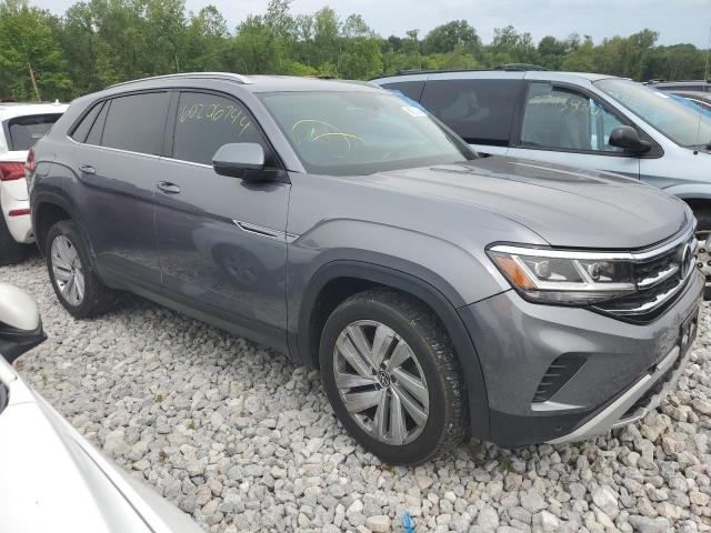 1V21E2CA8LC209686 - 2020 VOLKSWAGEN ATLAS CROS SE GRAY photo 4