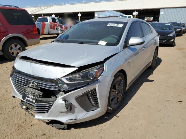 KMHC05LC4JU096656 - 2018 HYUNDAI IONIQ LIMITED SILVER photo 1