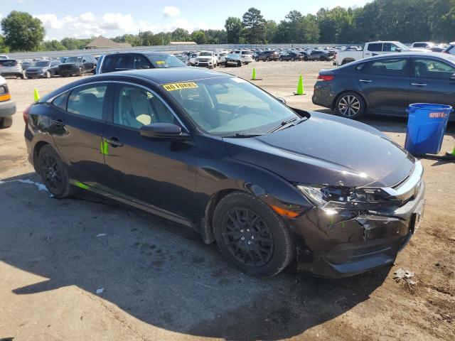 19XFC2F58JE038438 - 2018 HONDA CIVIC LX BLACK photo 4