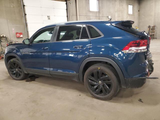 1V2KE2CA1NC216227 - 2022 VOLKSWAGEN ATLAS CROS SE BLUE photo 2