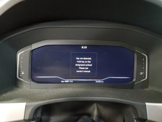 1V2KE2CA1NC216227 - 2022 VOLKSWAGEN ATLAS CROS SE BLUE photo 9