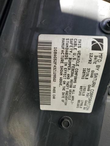 1G8AG52F43Z129562 - 2003 SATURN ION LEVEL 1 BLACK photo 13