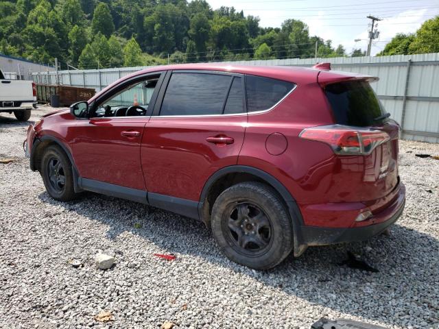 2T3BFREV2JW821470 - 2018 TOYOTA RAV4 LE MAROON photo 2