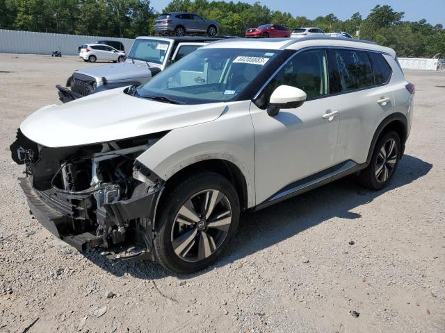 5N1AT3CA7MC680772 - 2021 NISSAN ROGUE SL WHITE photo 1