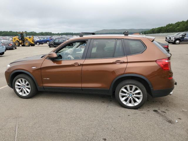 5UXWX9C52H0D98861 - 2017 BMW X3 XDRIVE28I BROWN photo 2