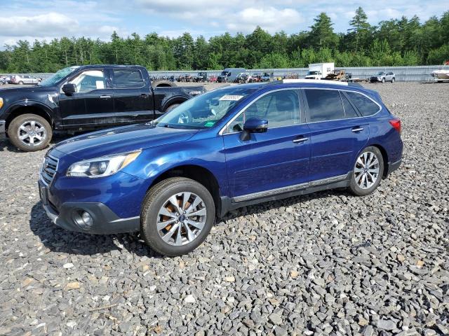 4S4BSATC1H3257074 - 2017 SUBARU OUTBACK TOURING BLUE photo 1