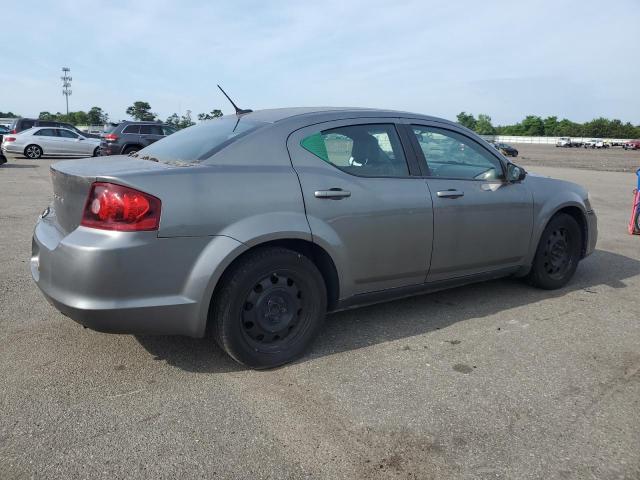 1C3CDZAB0DN677648 - 2013 DODGE AVENGER SE GRAY photo 3