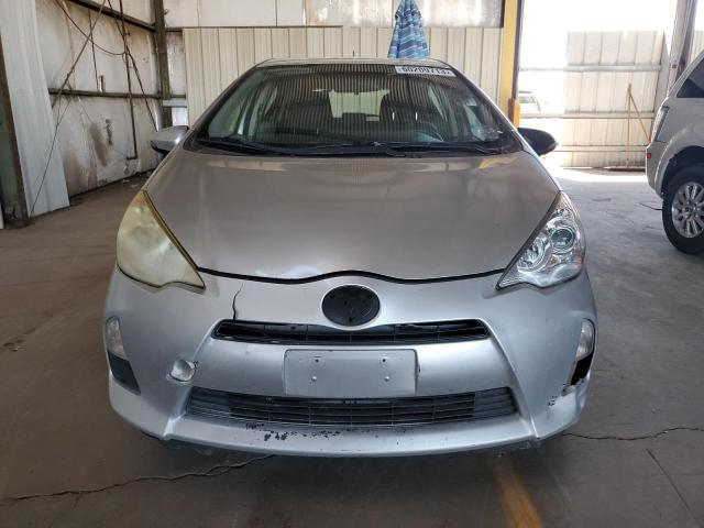 JTDKDTB38C1525912 - 2012 TOYOTA PRIUS C SILVER photo 5