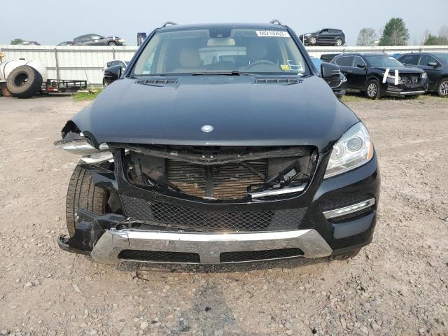 4JGDA5HB8EA352693 - 2014 MERCEDES-BENZ ML 350 4MATIC BLACK photo 5
