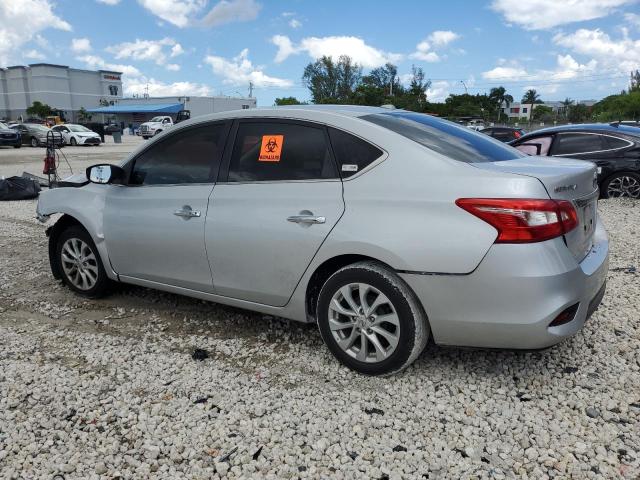 3N1AB7AP8KL624916 - 2019 NISSAN SENTRA S SILVER photo 2