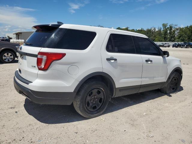 1FM5K8AR0JGA37615 - 2018 FORD EXPLORER POLICE INTERCEPTOR WHITE photo 3