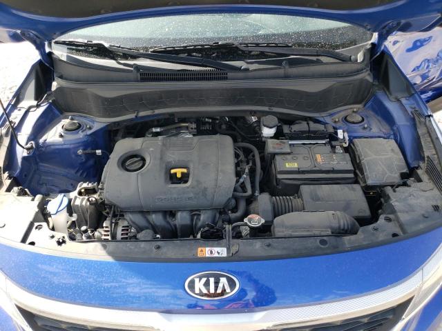 KNDEU2AA6M7217479 - 2021 KIA SELTOS S BLUE photo 12